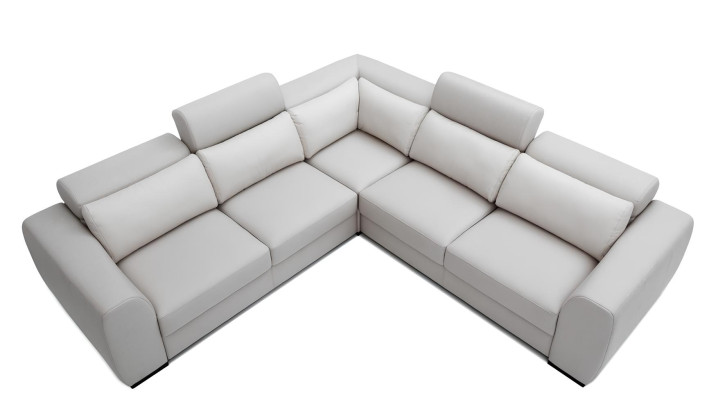 Γωνιακός καναπές για το σαλόνι, καναπές, πολυθρόνα, δέρμα, σχέδιο, χαλάρωση, πολυλειτουργικός