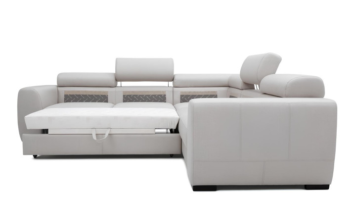 Γωνιακός καναπές για το σαλόνι, καναπές, πολυθρόνα, δέρμα, σχέδιο, χαλάρωση, πολυλειτουργικός