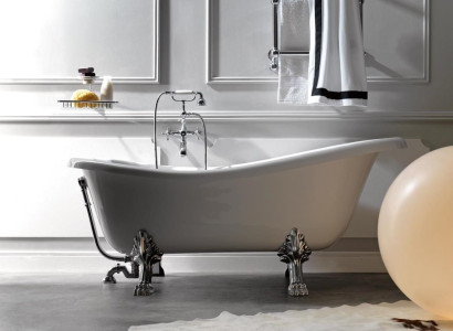 Αυτόνομη vintage μπανιέρα, κλασική μπανιέρα, καινούργια