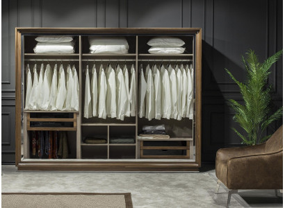 Πολυτελές ντουλάπι, 277 εκ., 6 πόρτες και μεγάλος αποθηκευτικός χώρος