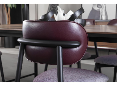 Σύνθεση επίπλων τραπεζαρίας καφέ τραπέζι καρέκλες ντουλάπα