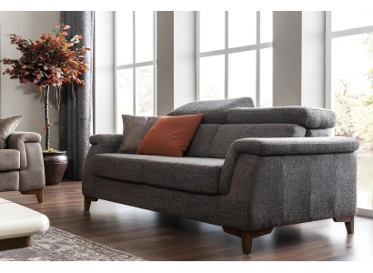 Καναπές 321 με ύφασμα και λειτουργία κρεβατιού