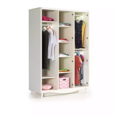 Κρεβάτι για παιδιά Chesterfield 100 cm σε γκρι ύφασμα 5 τεμαχίων