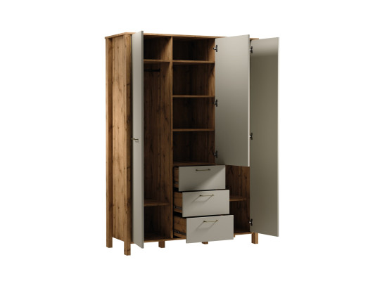 Ντουλάπα με γάντζους, ράφια και συρτάρια