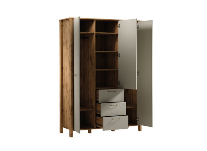 Ντουλάπα με γάντζους, ράφια και συρτάρια