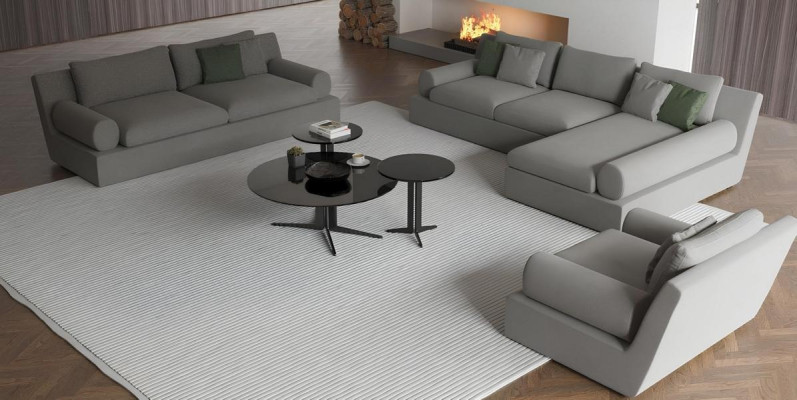 Γωνιακός καναπές για 3 άτομα με άνεση και λειτουργικότητα