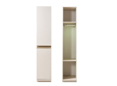 Ρυθμιζόμενη ντουλάπα 41 εκ. Πρακτικός σχεδιασμός για την κρεβατοκάμαρα