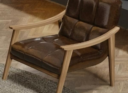 Κομψή και μινιμαλιστική πολυθρόνα, μέγιστη άνεση