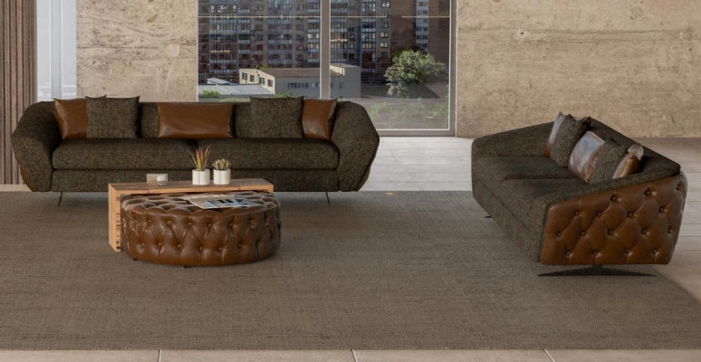 Σύνολο σύγχρονων καναπέδων 2x καναπέδες για το σπίτι σας