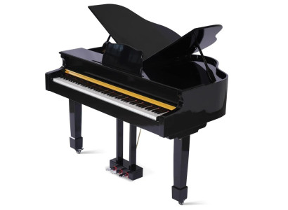 Μαύρο γυαλιστερό πιάνο