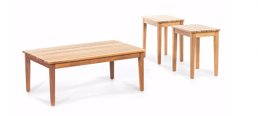 Μοντέρνο κομψό τραπέζι καφέ για βεράντα