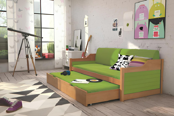 Καναπές με λειτουργία κρεβατιού και συρτάρι, διπλό κρεβάτι, κρεβάτι με κουκέτα, κρεβάτια David