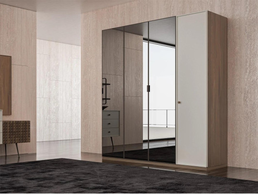 Kleiderschrank Modern Schlafzimmer Holzschrank Design Schrank Möbel Neu