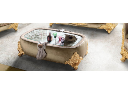 Wohnzimmer Tische Barock Holz Couchtische Kaffee Klassischer Couchtisch Tisch