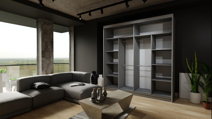 Schrankwand Kleiderschrank Schlafzimmer Möbel Klassische Schränke Schrank Neu