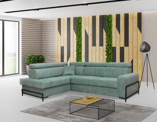 Wohnzimmer L-Form Modern Design Textil Stoff Luxus Sofa Couch Ecke Polstermöbel