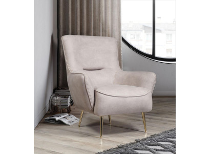 Sessel Polster Möbel Relax Design Möbel Weiß Lounge Luxus Einsitzer