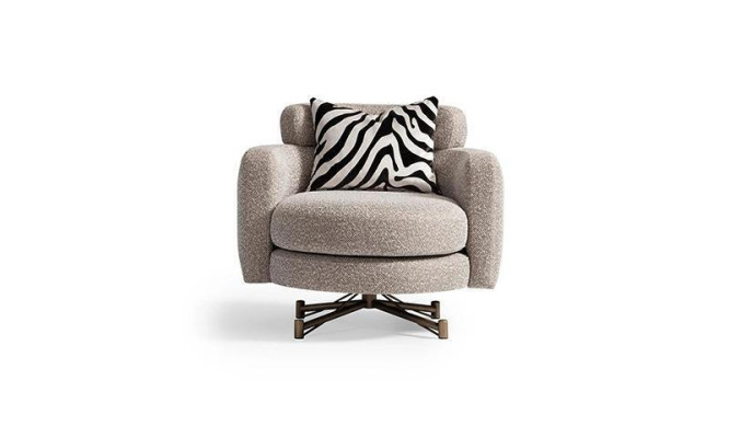Sofagarnitur Viersitzer Sessel Stoffsofa Polstersofa Grau Set 3tlg