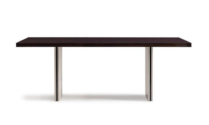 Esszimmertisch Esstisch Tisch Holz Braun Esszimmer Essecke Möbel