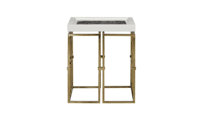 Beistelltisch Couchtisch Kaffeetisch Sofatisch Tisch Wohnzimmer Gold