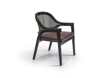 Schwarz Holzstuhl Design Esszimmer Armlehnstuhl Neu Einrichtung Stuhl
