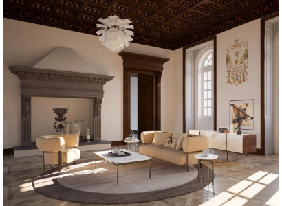 Wohnzimmer Komplett Sofagarnitur Sofa Zweisitzer Sessel Möbel Couchtisch