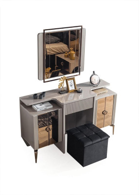  Perfekte Schlafzimmer Set Schminktisch mit Spiegel Design Luxus neu