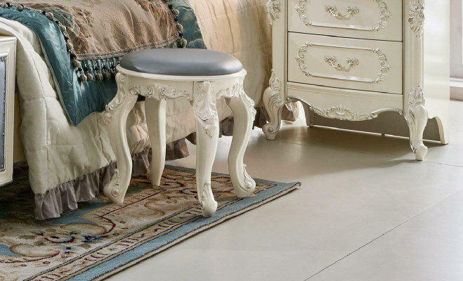 Klassisches Doppelbett Betten Barock Polsterbett Bett Chesterfield Massivholz