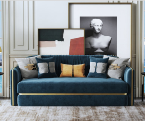 Sofagarnitur 3+2 Sitzer Set Design Sofa Polster Deko Couchen Couch Modern