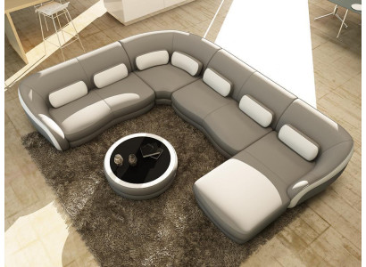 Big Luxus Couch Wohnlandschaft Ecksofa Couchen Sofas Garnituren Leder Sofa Eck