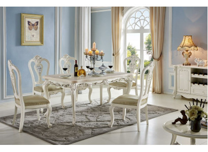 Stuhl Set 4x Stühle Polster Küchen Wohnzimmer Garnitur Esszimmer Set