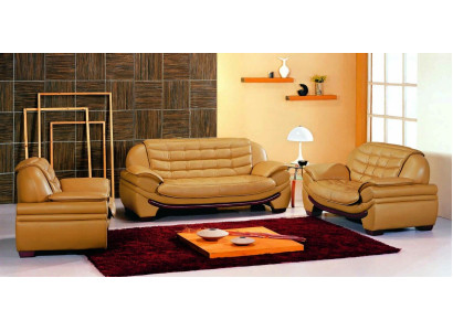 3 Sitzer (ohne 2+1) Sofa Couch Polster XXL Big Couchen Sofas Leder Sitz