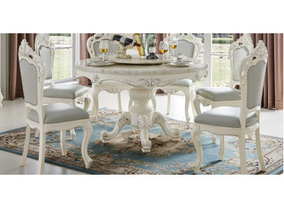 Lehnstuhl Design Sessel Leder Polster Esszimmer Holz Leder Gastro Stuhl Stühle