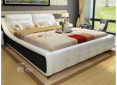 Design Bett Schlafzimmer Betten Textil Hotel Luxus Polster Möbel Stoff Möbel