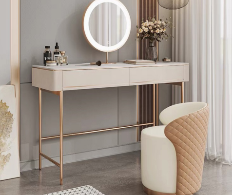 Design Sekretär Luxus Schreib Tisch Büro Möbel Tische Schmink Konsolen