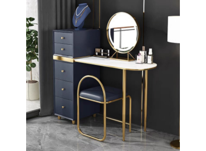 Schminktisch Hocker Komplett Set Kommode Schlafzimmer Neu 2tlg