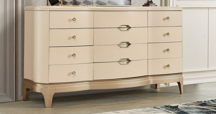 Designer Kommode Modern Sideboard Highboard Wohnzimmer Massivholz