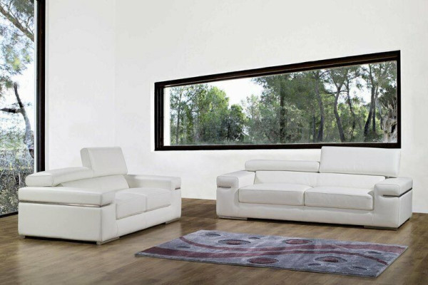 3 Sitzer Ledersofa Couch Polster Sitz 3er Lounge Club Sofas Couchen Leder