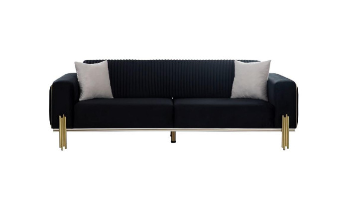 Luxus Garnitur Set Sofagarnitur 331 Sitz Sofa Sofas Sessel Stoff 3tlg. Sets Neu