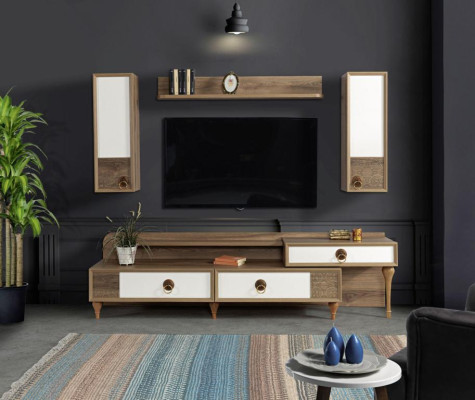 Esszimmer Komplett Set Tisch 4x Stühle Ess Gruppe Holz Tisch Tische 12tlg