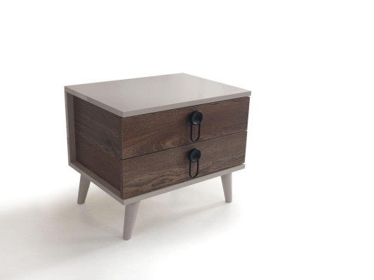 Schlafzimmer Komplett Set Bett 2 x Nachttisch Kleiderschrank 5tlg