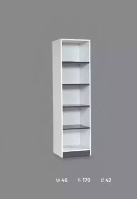 Regal Schrank Bücherregal Mehrzweck Regale Holz Schränke 170x46x42