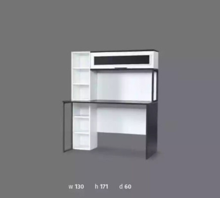 Sekretär Schreibtisch Tisch 130x60x171 Schreibtische Tische Möbel Holz Computer