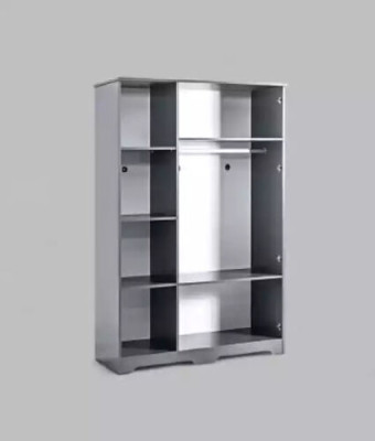 Kleiderschrank Schrank Möbel Schlafzimmer Schränke Holz Schwarz Loft
