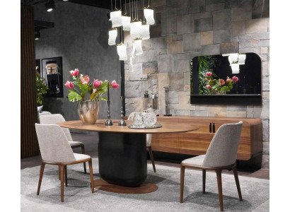 Esszimmer Komplett Set Esstisch Stühle Esszimmer Set Ess Gruppe Holz Tisch 5tlg