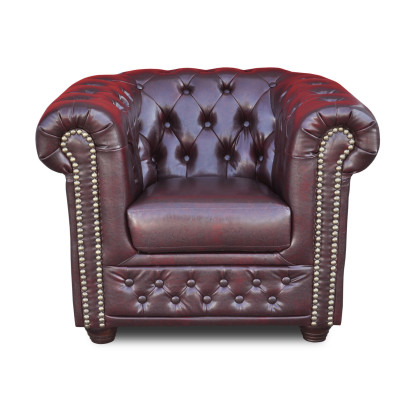 Chesterfield Sessel Fernseh Couch 1 Sitzer Sofa Stoff Textil Couchen Polster