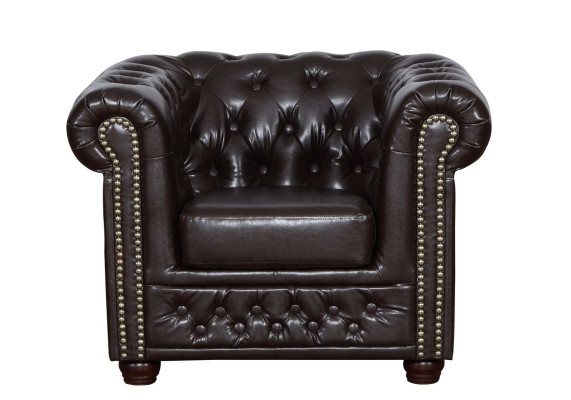 Chesterfield Sessel Fernseh Couch 1 Sitzer Sofa Textil Leder Couchen Polster