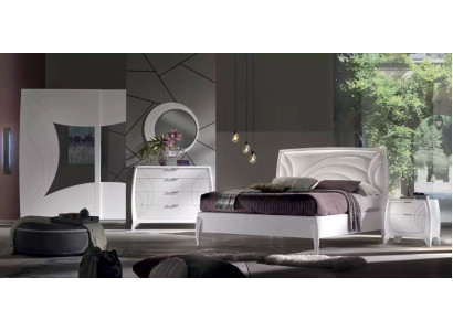 Luxus Schlafzimmer Sets Bett 2x Nachttische Design Kommode Möbel 6tlg