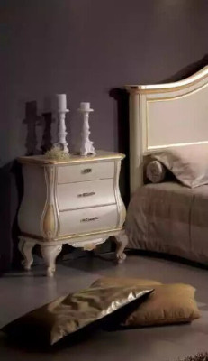 Schlafzimmer Set Bett 2x Nachttische Schrank Kleiderschrank Kommode Spiegel