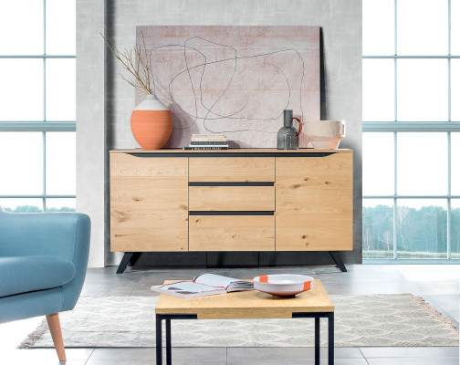 Wohnzimmer Möbel Unterschrank Anrichte Kommode Side Low Board Hotel Schrank Neu